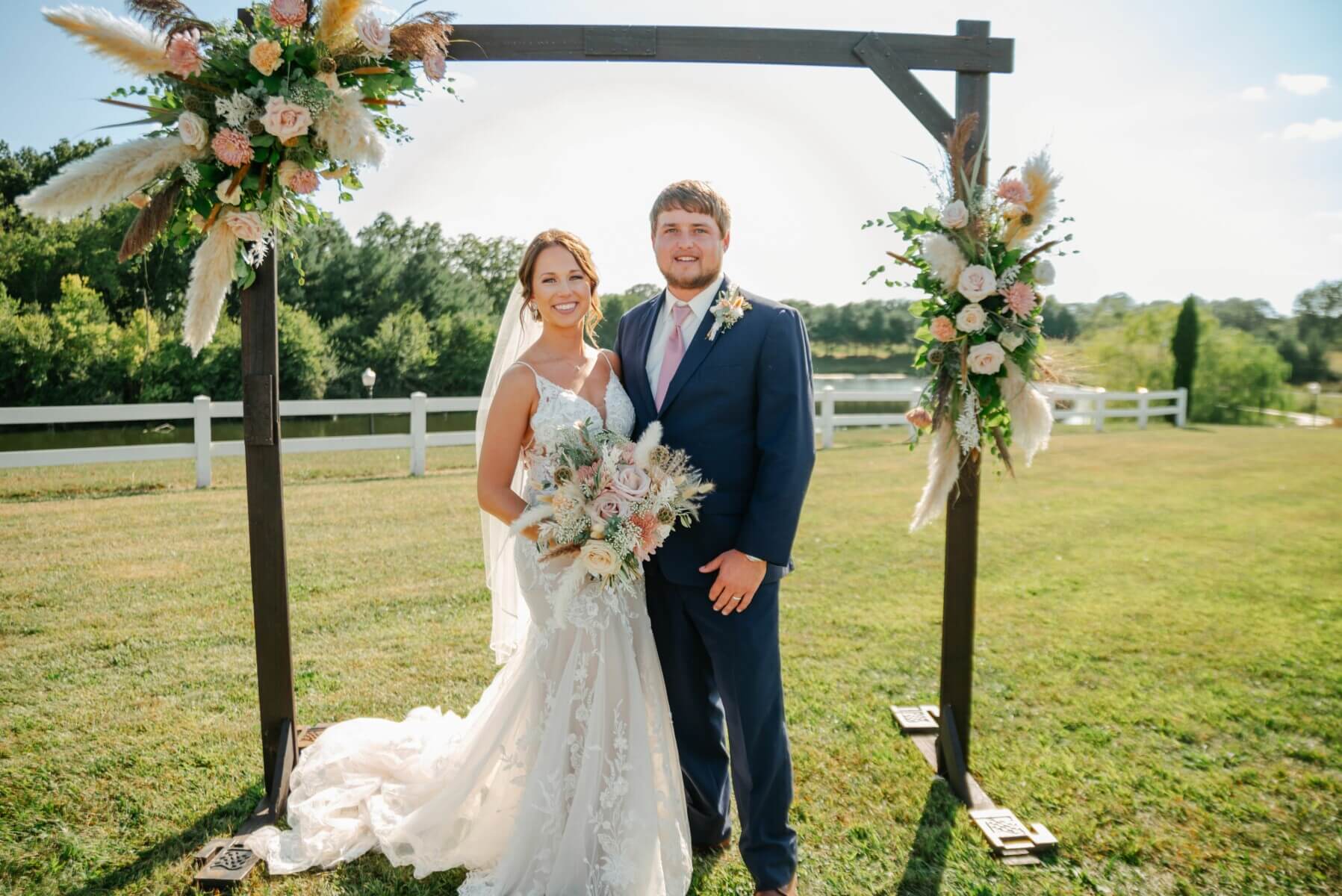 Vintage Style Wedding Photo